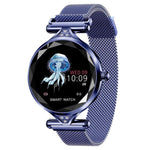 2019 OGEDA H1S Women Fashion Smartwatch Wearable Device Bluetooth Pedometer Heart Rate Monitor For Android/IOS Smart Bracelet