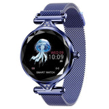 2019 OGEDA H1S Women Fashion Smartwatch Wearable Device Bluetooth Pedometer Heart Rate Monitor For Android/IOS Smart Bracelet