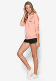 Orange Cotton Long Sleeve Shirt