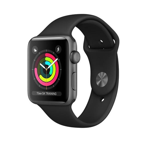 Apple Watch Series 3 38/42mm Sport Smart Watch GPS Heart Rate Sensor Bluetooth Music Swimproof IOS for Smartphone