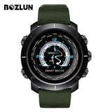 Bozlun New Smart Digital Watch Man HeartRate Calories Remote Camera Waterproof Wristwatch Fashion Watch Relogio Masculino W30