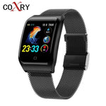 COXRY Multiple Sport Smart Watch Men IOS IP68 Waterproof Heart Rate Smartwatch Blood Pressure Monitor Bluetooth Health Wristband