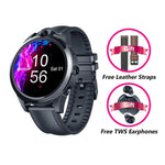 [Free Leather Straps+TWS Earphones] New Flagship Zeblaze THOR 5 PRO Ceramic Bezel 3GB+32GB Dual Camera Face Unlock Smart Watch