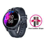 [Free Leather Straps+TWS Earphones] New Flagship Zeblaze THOR 5 PRO Ceramic Bezel 3GB+32GB Dual Camera Face Unlock Smart Watch