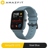 Global Version Amazfit GTS Smart Watch 5ATM Waterproof Smartwatch 14Days Battery GPS Music Control Leather Silicon Strap