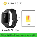 In Stock Global Version Amazfit Bip Lite Smart Watch 45-Day Battery Life 3ATM Water-resistance Smartwatch For Xiaomi New