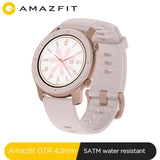 In Stock Global Version New Amazfit GTR 42mm Smart Watch 5ATM Smartwatch 12Days Battery Music Control For Xiaomi Android IOS