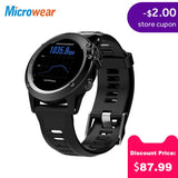 Microwear H1 Smart Watch Android 4.4 Waterproof 1.39" MTK6572 BT 4.0 3G Wifi GPS SIM For iPhone Smartwatch Men Wearable Devices