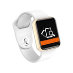 Smart Watch Series 4 Smartwatch for Apple iOS iPhone Android Wristwatch Sport Bluetooth Bracelet Fitness Tracker (Red Button)