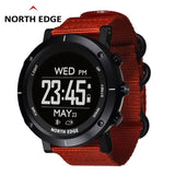 Smart watches Men outdoor sports watch waterproof 50m GPS Altimeter Barometer Thermometer Compass Altitude Diving NORTH EDGE
