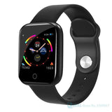 Stainless Steel Smart Watch Women Men Smartwatch For Android IOS Electronics Smart Clock Fitness Tracker Square Smart-watch Hour