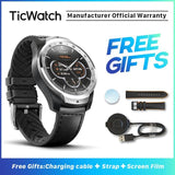 TicWatch Pro Smart Watch Men Android Smartwatch NFC Payment Google Play Multi-Language Support IP68 Waterproof TicWatch Official